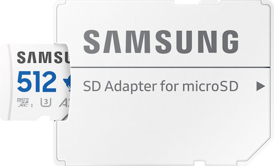 Samsung Pro Plus microSDXC 512GB U3 V30 A2 UHS-I 180MB/s with Adapter view 8