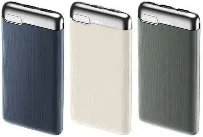 Remax RPP-625 Power Bank 10000mAh 15W with 2 USB-A Ports and USB-C Port Power Delivery Blue view 3