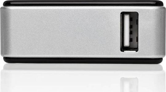 Verbatim Pocket Pack Power Bank 5200mAh with USB-A Port Black view 3