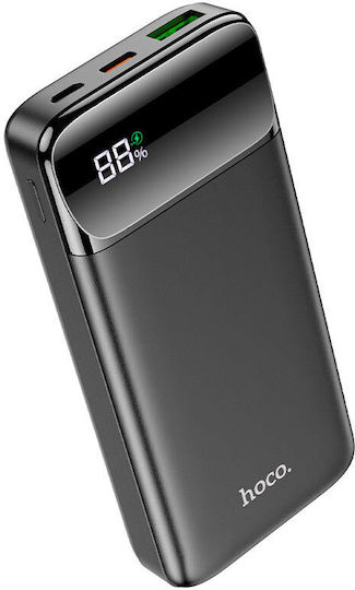 Hoco J89 Power Bank 10000mAh with USB-A Port and USB-C Port Power Delivery / Quick Charge 3.0 Black view 2