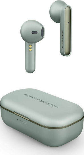 Energy Sistem Style 3 In-ear Bluetooth Handsfree Earphones with Charging Case Green