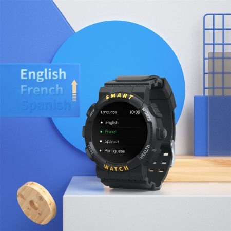 Z19 Smartwatch with Heart Rate Monitor (Black) view 5