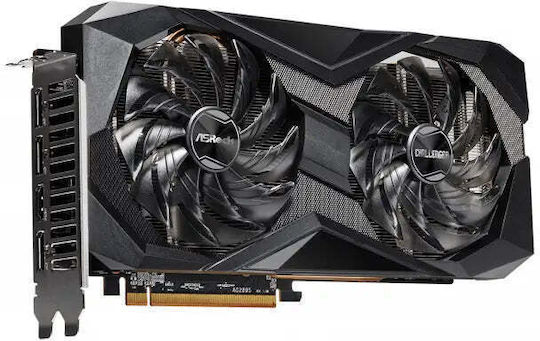 ASRock Radeon RX 6700 XT 12GB GDDR6 Challenger D Graphics Card view 5