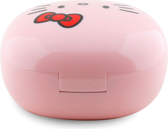 Hello Kitty O Glossy Finish In-ear Bluetooth Handsfree Earphones with Charging Case Pink view 3