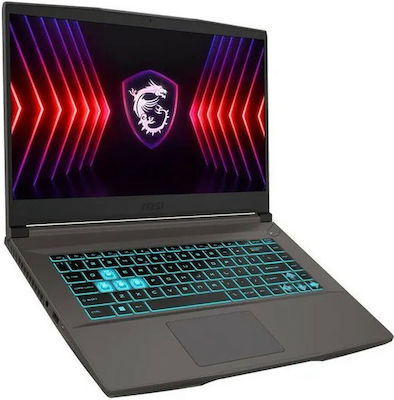 MSI Thin 15 B12UC-1681XES 15.6" IPS FHD 144Hz (i7-12650H/16GB/1TB SSD/GeForce RTX 3050/No OS) Cosmos Gray (ES Keyboard) view 2