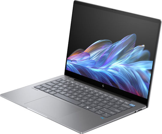 HP OmniBook Ultra 14-fd0001nn 14" IPS Touchscreen (Ryzen AI 300 Series-9 HX 375/32GB/1TB SSD/W11 Home) Meteor Silver Aluminum (US Keyboard) view 3