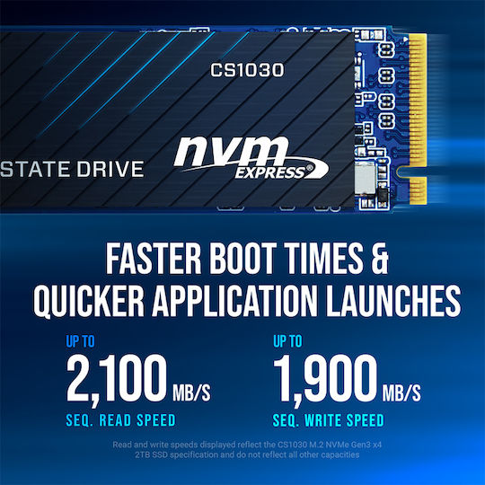 PNY CS1030 SSD 250GB M.2 Type with PCI Express 3.0 Connection M280CS1030-250-RB view 4