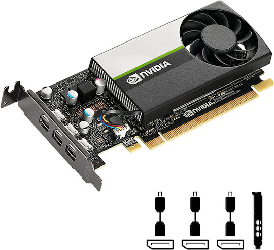 PNY Quadro T400 4GB GDDR6 Graphics Card view 5