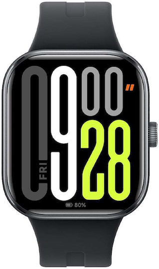 Xiaomi Redmi Watch 5 Aluminium 48mm Waterproof with Heart Rate Monitor (Obsidian Black) view 2