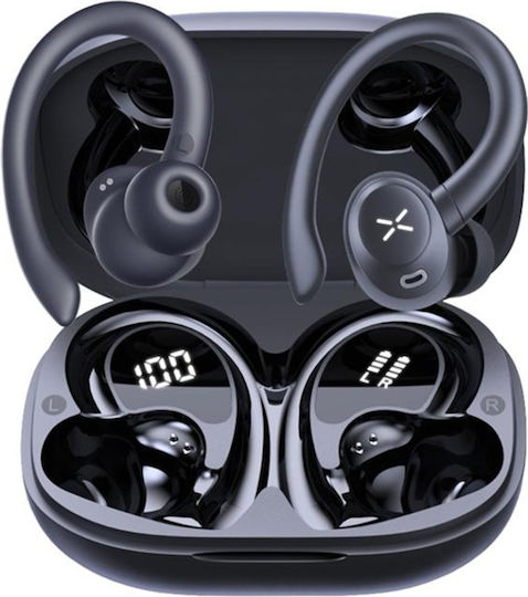 In-ear Bluetooth Handsfree Earphones with Sweat Resistance Black view 3