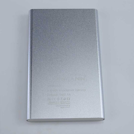 Bormann BBC5001 Power Bank 5000mAh with USB-A Port Silver view 4