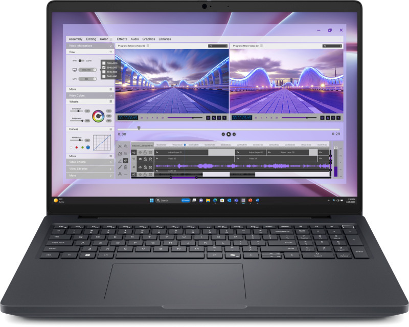Dell Pro Max 16 BTO122_MC16250 16" IPS FHD+ (Ultra 7-265H/32GB/1TB SSD/RTX PRO 500 Blackwell/W11 Pro) Magnetite (US Keyboard) view 1