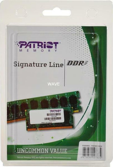 Patriot DDR3 with Module 1x8GB and Speed 1600 for Laptop PSD38G16002S vue 2