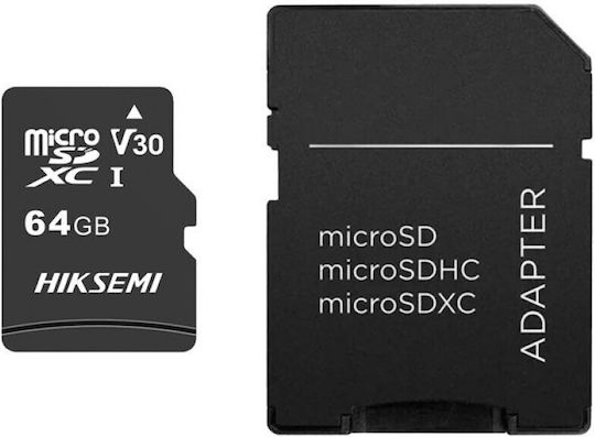 Hiksemi microSDXC 64GB Class 10 UHS-I with Adapter view 2