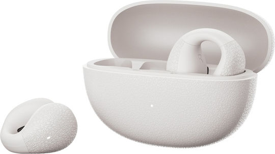 QCY Crossky C10 Open Ear Bluetooth Handsfree Headphones with Sweat Resistance and White Charging Case view 3