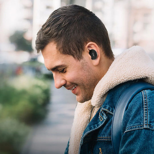 HiFuture YACHT In-ear Bluetooth Handsfree Earphones with Sweat Resistance and Charging Case Black vue 6