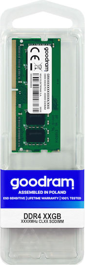 GoodRAM DDR4 with Module 1x32GB and Speed 3200 for Laptop GR3200S464L22/32G vue 4