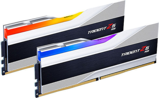 G.Skill Trident Z5 RGB DDR5 32GB RAM with 2x16GB Modules and Speed 5600 for Desktop F5-5600J3636C16GX2-TZ5RS view 2