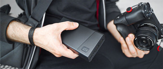 Green Cell PowerPlay20 20000mAh 18W with 2 USB-A Ports and USB-C Port Quick Charge 3.0 Black view 2