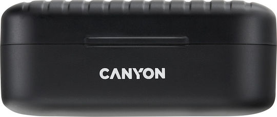 Canyon CNE-CBTHS1B In-ear Bluetooth Handsfree Earphones with Sweat Resistance and Charging Case Black view 5