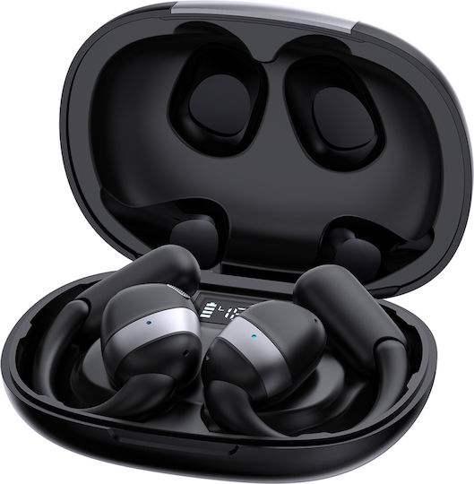 Joyroom JR-OE4 Open Ear Bluetooth Handsfree Earphones with Sweat Resistance and Charging Case Black view 7