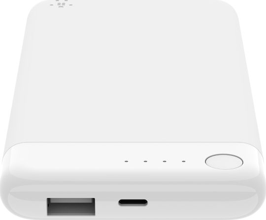 Belkin Boost Charge with Lightning Connector + Lightning Cable Power Bank 5000mAh with USB-A Port White view 4