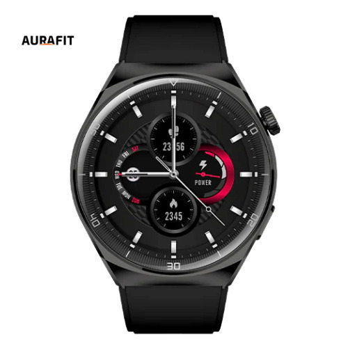 Aurafit Am05 Smartwatch (Black) view 4