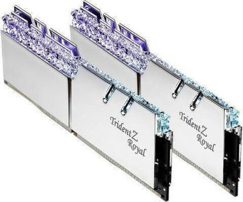 G.Skill Trident Z Royal DDR4 32GB RAM with 2x16GB Modules and Speed 3200 for Desktop F4-3200C16D-32GTRS vue 2