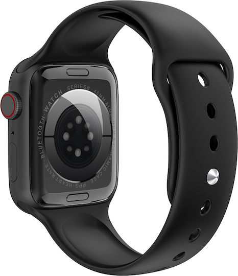 Wiwu SW01 Pro Smartwatch with Heart Rate Monitor (Black) view 2