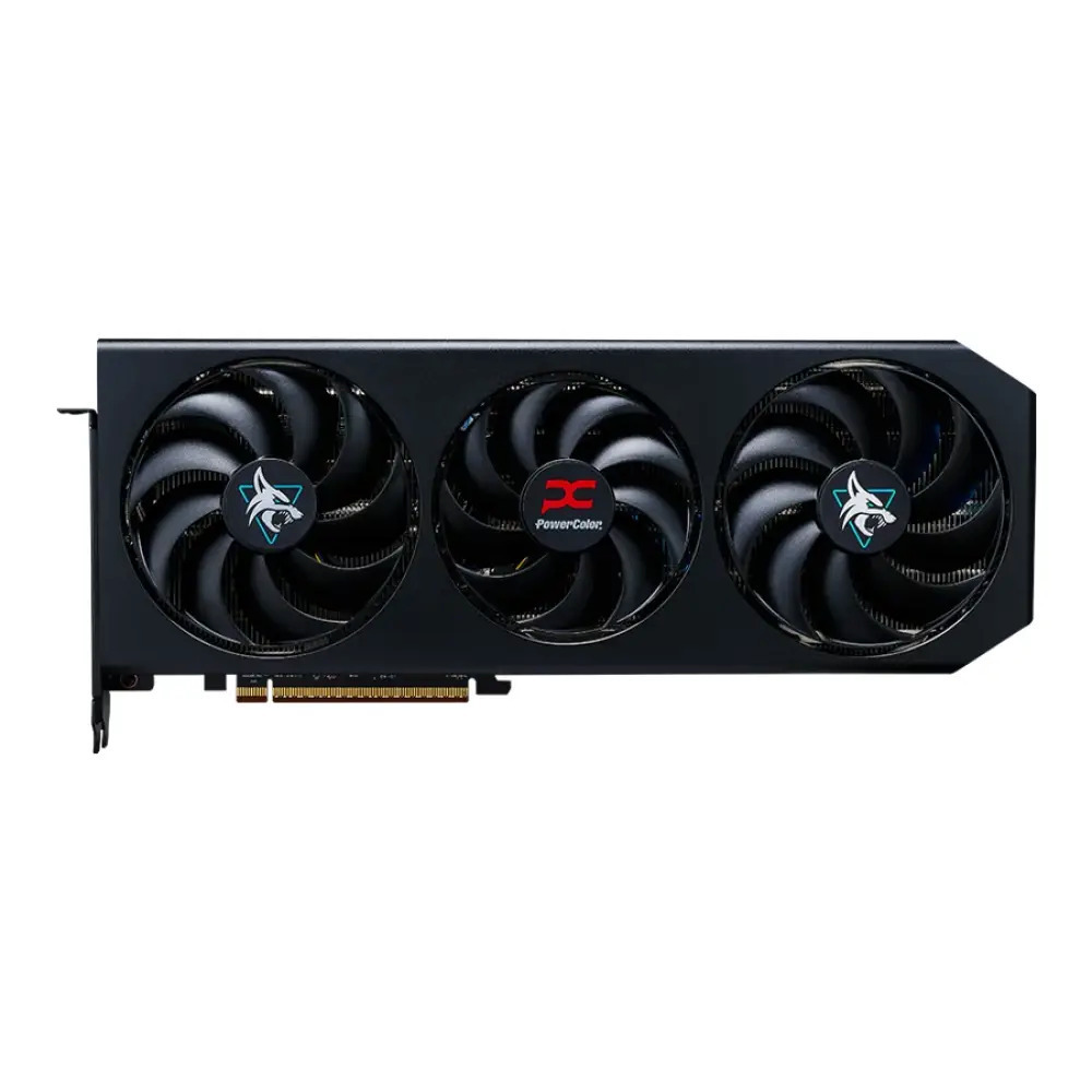 PowerColor Radeon RX 9070 XT 16GB GDDR6 Hellhound Graphics Card view 4