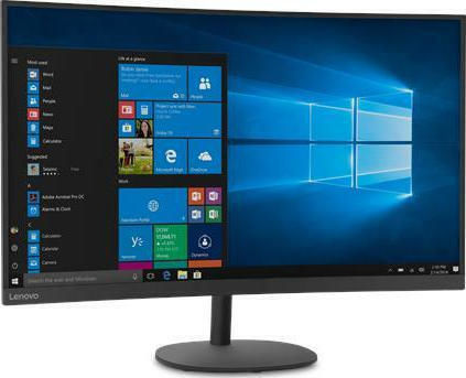 Lenovo D32qc-20 VA Curved Monitor 31.5" QHD 2560x1440 with Response Time 6ms GTG