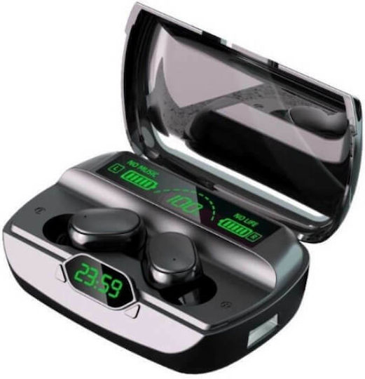 G6 Mirdots In-ear Bluetooth Handsfree Earphones with Charging Case Black view 2