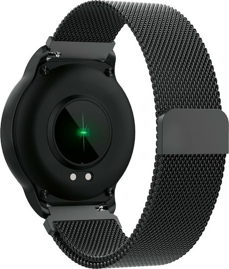 Forever Forevive 2 SB-330 Smartwatch with Heart Rate Monitor (Black) view 6
