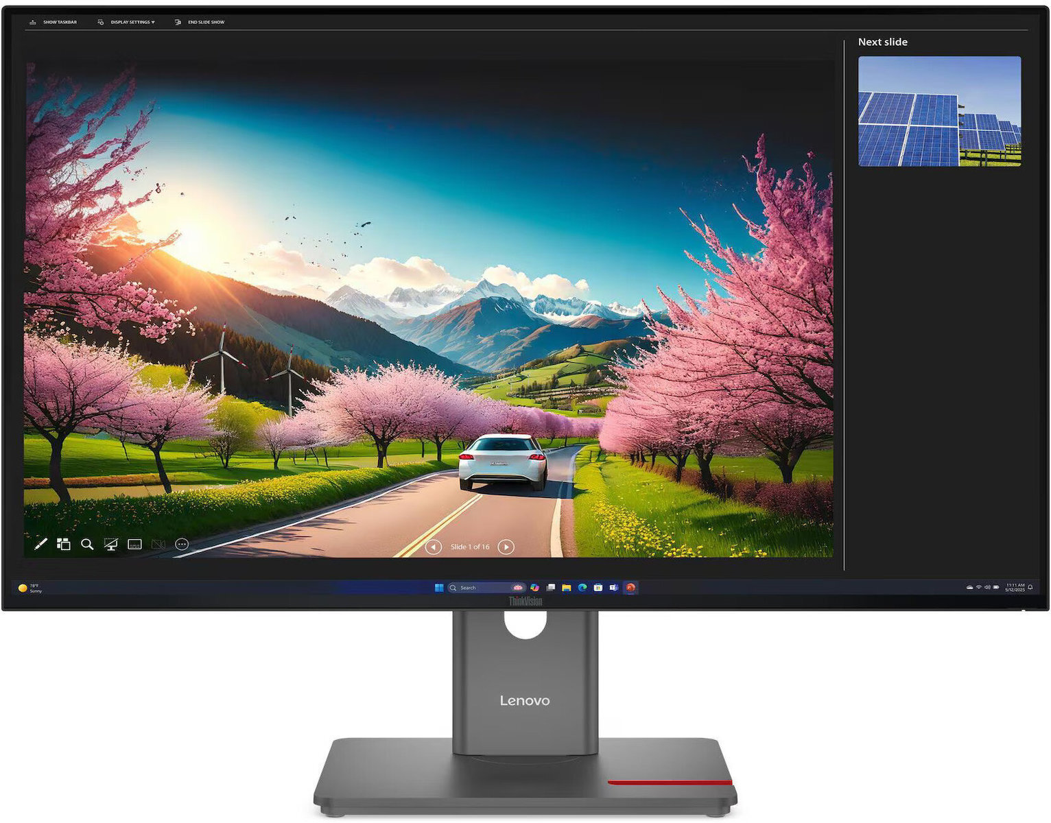 Lenovo ThinkVision P32UD-40 IPS HDR Gaming Monitor 31.5" 4K 3840x2160 with 4ms Response Time GTG