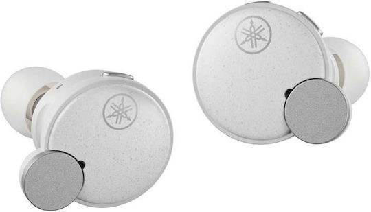 Yamaha TW-E7B In-ear Bluetooth Handsfree Earphones with Sweat Resistance and Charging Case White view 2