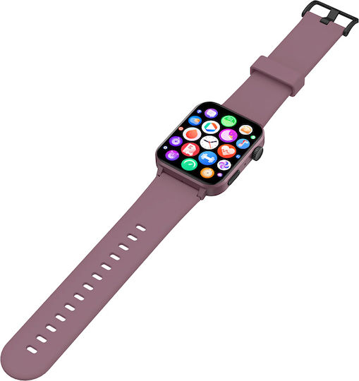 BlackView R30 Pro Smartwatch with Heart Rate Monitor (Purple) view 5