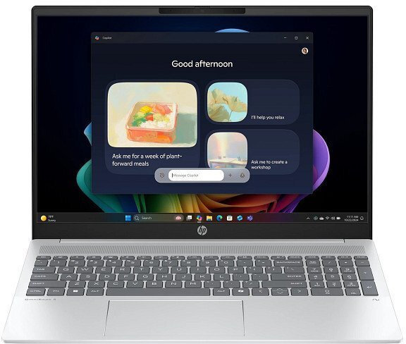 HP OmniBook 5 AI 16-ag1217nw 16" IPS FHD+ (Ryzen AI 300 Series-7 350/16GB/512GB SSD/W11 Home) Glacial Silver (US Keyboard) view 5