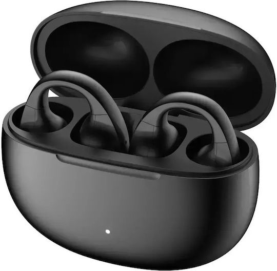 Edifier Comfo C Open Ear Bluetooth Handsfree Earphones with Sweat Resistance and Charging Case Black vue 7