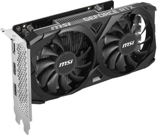 MSI GeForce RTX 3050 6GB GDDR6 Ventus 2X E 6G OC Graphics Card view 2