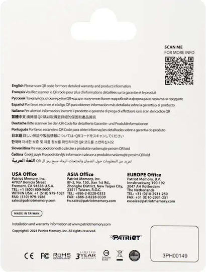 Patriot microSDXC 512GB Class 10 U3 V30 A2 view 5