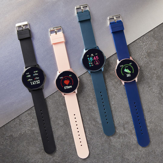Marea B59006-3 45mm Smartwatch with Heart Rate Monitor (Pink) view 5