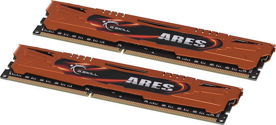 G.Skill Ares DDR3 16GB RAM with 2x8GB Modules and Speed 1600 for Desktop F3-1600C10D-16GAO vue 4