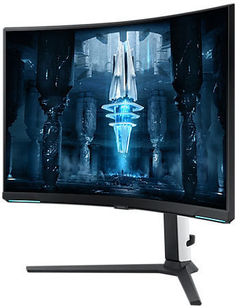 Samsung Odyssey Neo G8 S32BG850 VA HDR Curved Gaming Monitor 32" 4K 3840x2160 240Hz with Response Time 1ms GTG view 2