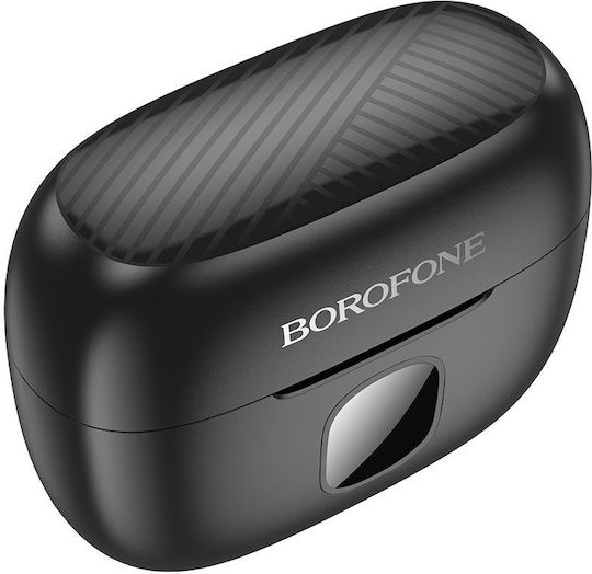 Borofone FQ7 Treasure In-ear Bluetooth Handsfree Earphones with Charging Case Black vue 2