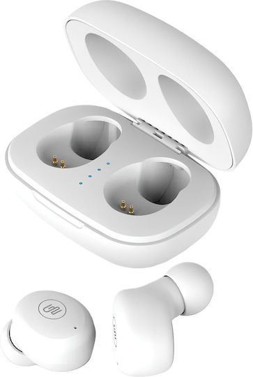GoGEN CREW evo 2 In-ear Bluetooth Handsfree Earphones with Sweat Resistance and Charging Case White view 4
