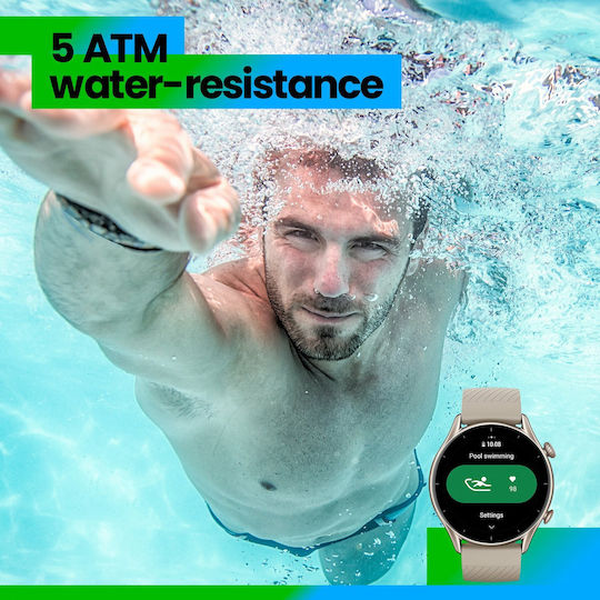 Amazfit GTR 3 Aluminium 46mm Waterproof Smartwatch with Heart Rate Monitor (Thunder Black) view 8