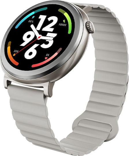 HiFuture Aurora Smartwatch with Heart Rate Monitor (Silver) vue 2