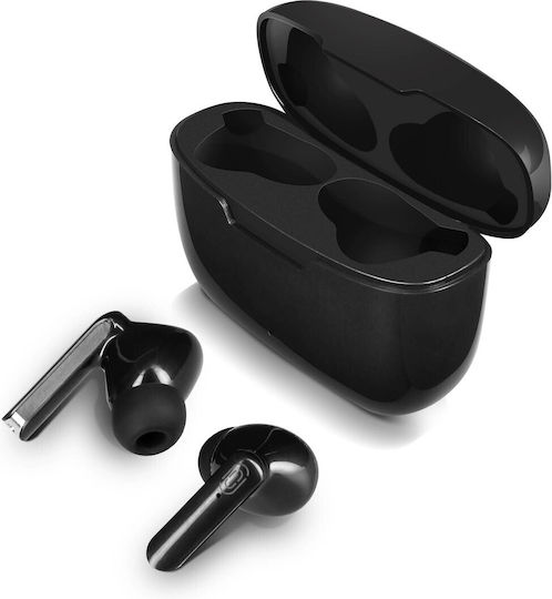 Akashi ALTEARBLK In-ear Bluetooth Handsfree Earphones with Charging Case Black view 2