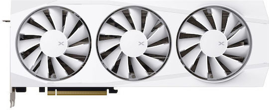 XFX Radeon RX 9070 XT 16GB GDDR6 Quicksilver White Graphics Card view 2