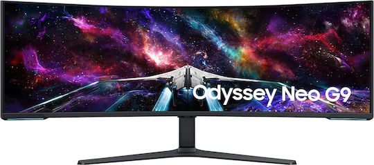 Samsung Odyssey Neo G9 G95NC Ultrawide VA HDR Curved Gaming Monitor 57" 7680x2160 240Hz with Response Time 1ms GTG view 1